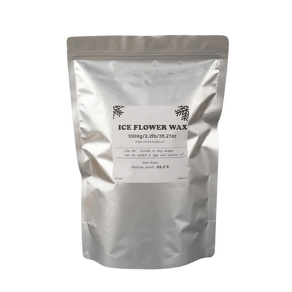 Snowflake Pearl White Sand Wax for Ice Flower DIY Candles