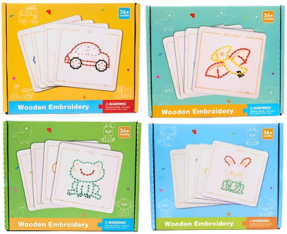 Creative Threading Adventure Toy for Skill Development