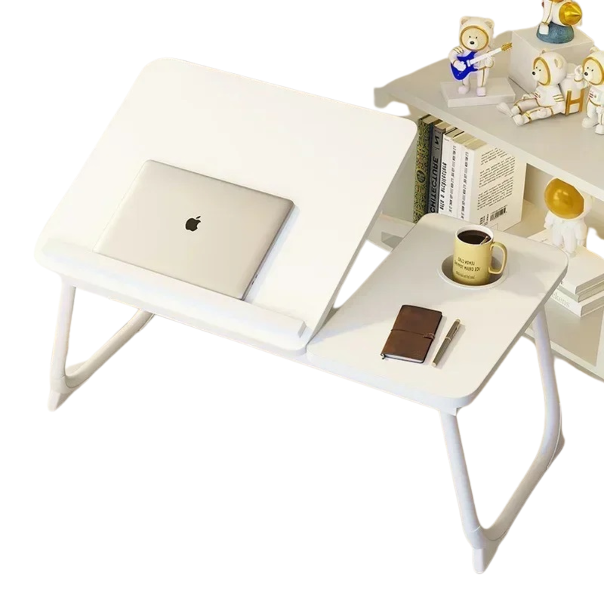 Adjustable Height Lap Desk for Use on Bed and Couch