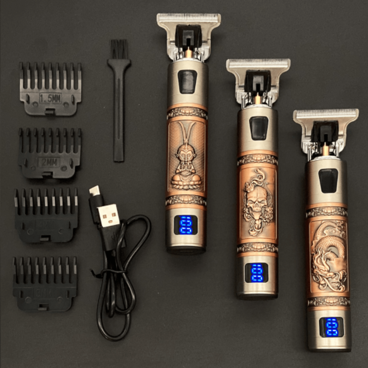 Retro Design Trimmer for Gentle Grooming and Personal Care
