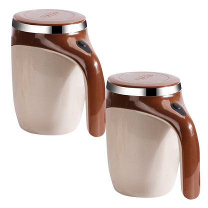 Discount on Set of 2 | Self-Stirring Coffee Mug