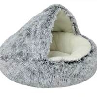 Gray plush