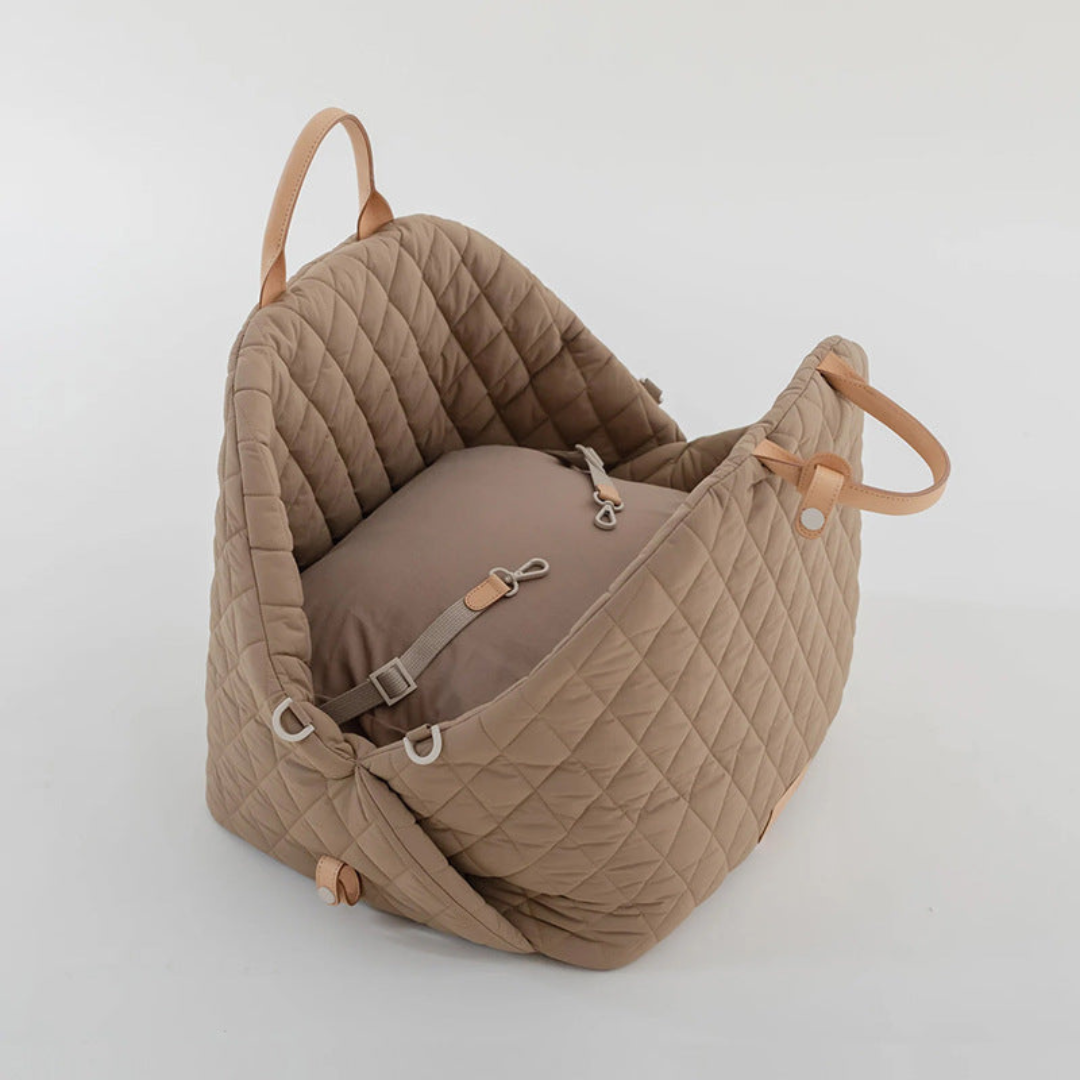 Versatile Pet Travel Carrier and Vehicle Seat Bag