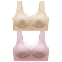1x Beige + 2x Pink