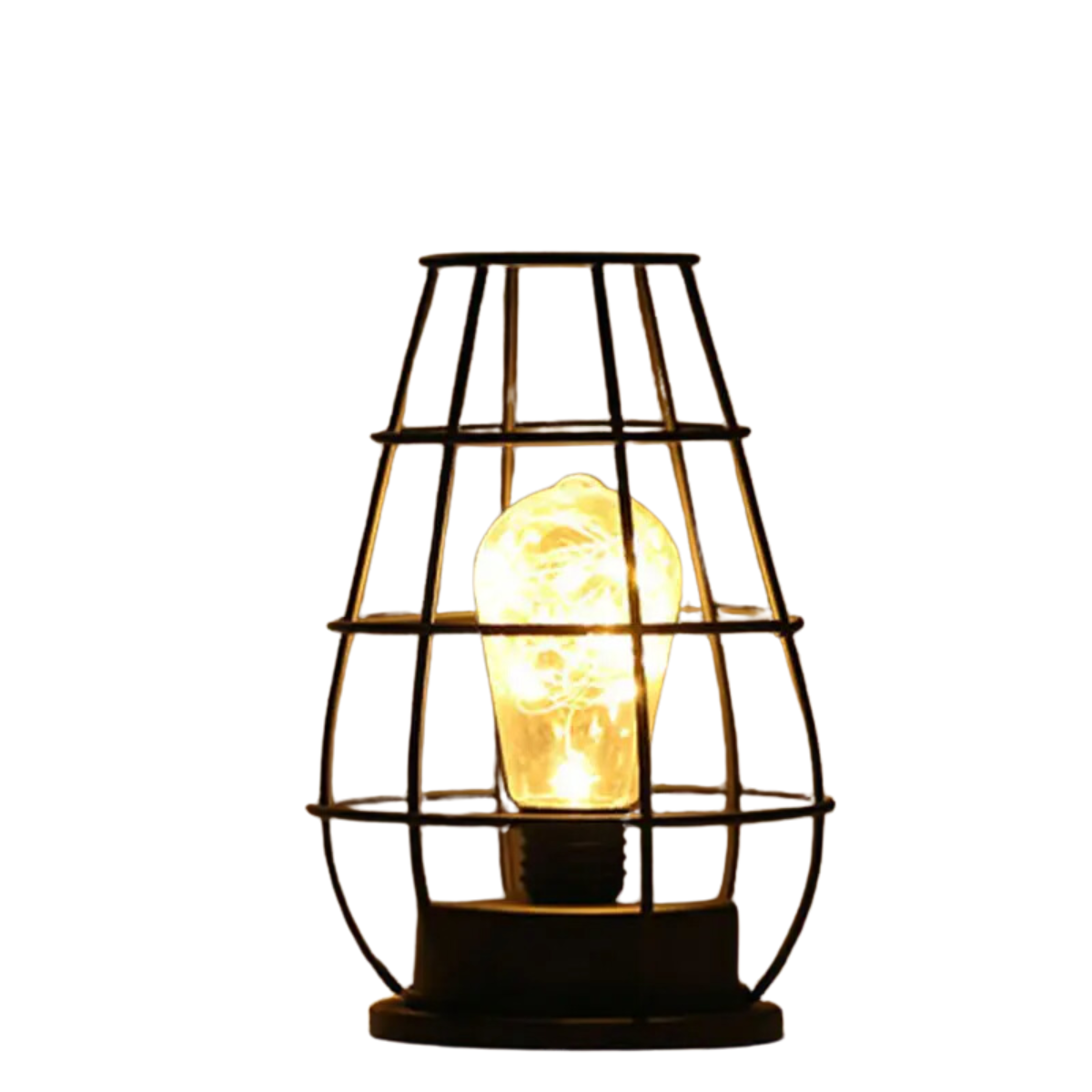 Industrial Style Desk Lamp Featuring Metal Enclosure