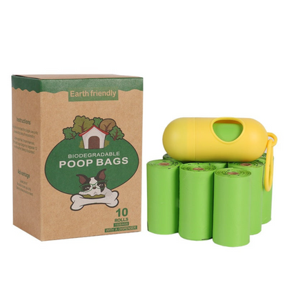 Eco-Friendly 120 Waste Bags with Convenient Dispenser