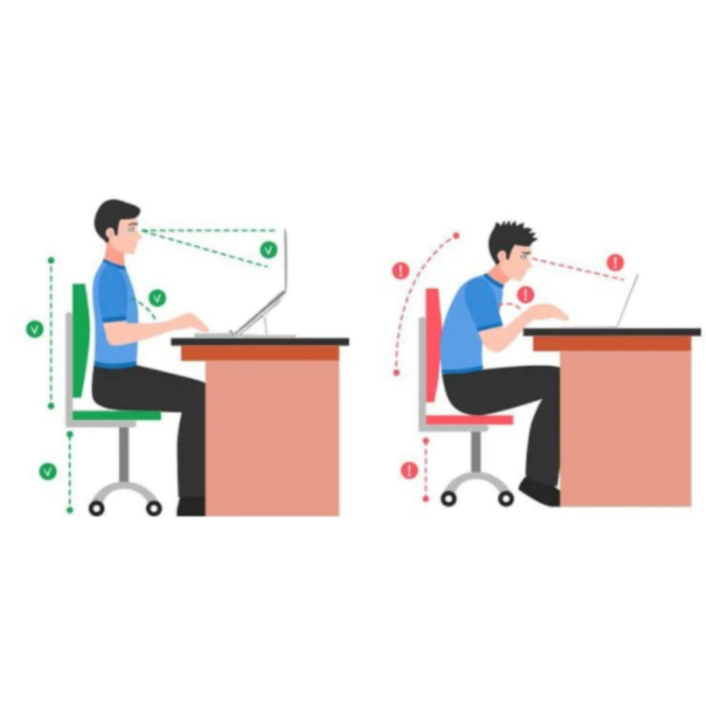 Versatile Laptop Stand with 6 Adjustable Heights