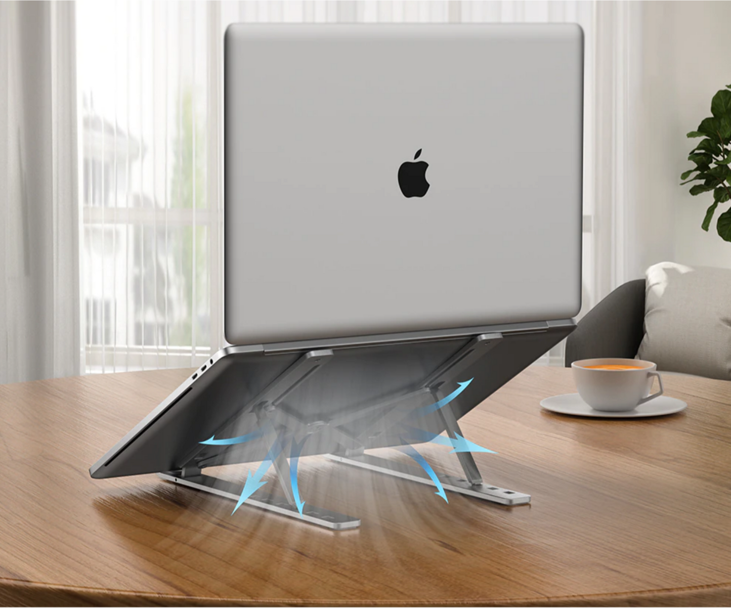 Versatile Laptop Stand with 6 Adjustable Heights