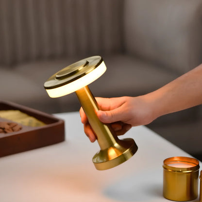 Stylish Cordless Table Lamp – Portable Retro Design