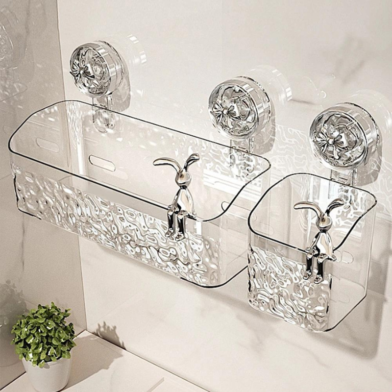 Elegant Suction Storage Solutions for Effortless Organization
