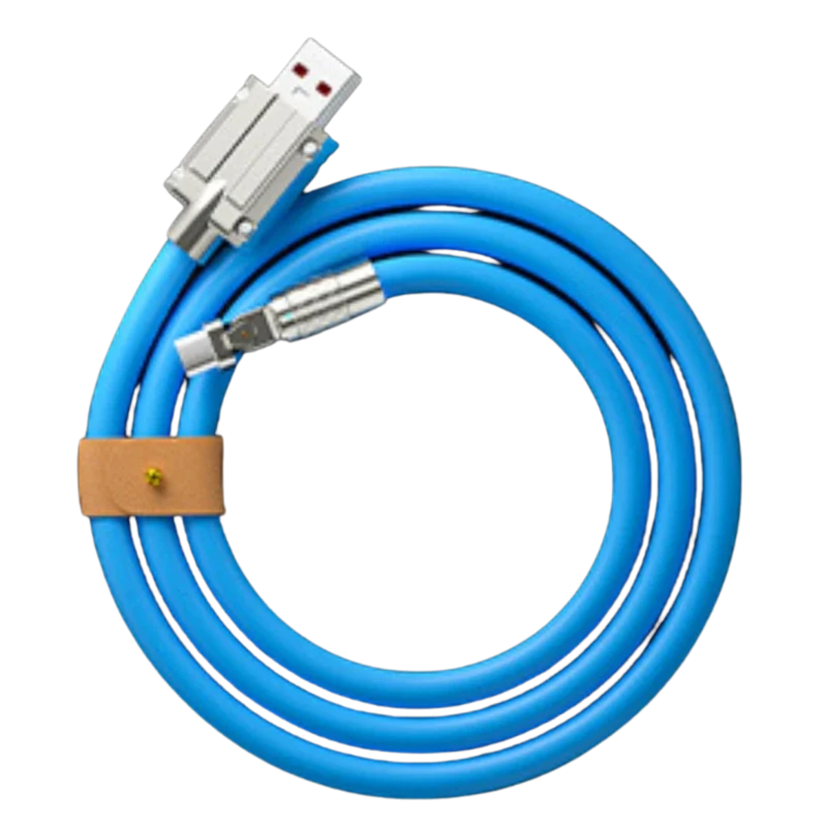 USB Type-C Charging Cable with Rotatable Design for Fast Charging