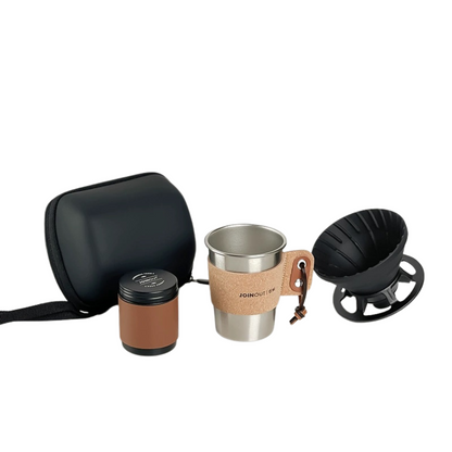 Compact Coffee Maker for On-the-Go Brewing