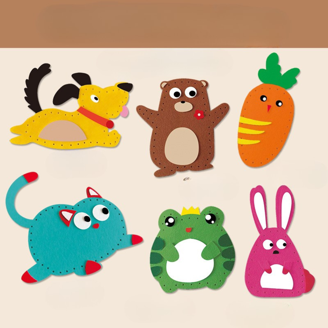DIY Felt Animal Sewing Kit