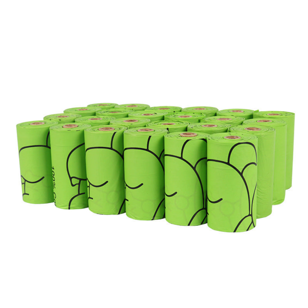 Eco-Friendly 120 Waste Bags with Convenient Dispenser