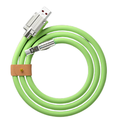 USB Type-C Charging Cable with Rotatable Design for Fast Charging