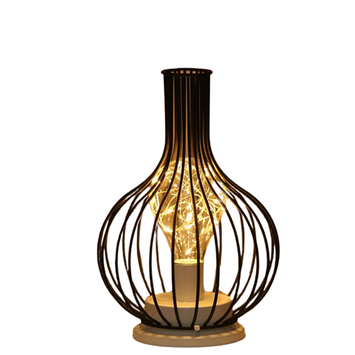 Industrial Style Desk Lamp Featuring Metal Enclosure