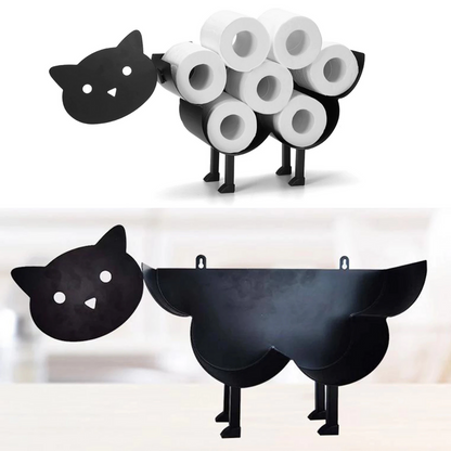 Animal-Shaped Toilet Paper Holder - Fun and Functional Bathroom Accessory