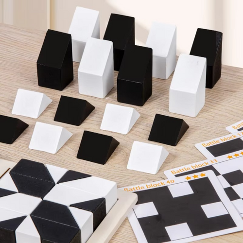 Two-Tone Pocket-Sized Logic Puzzle Game