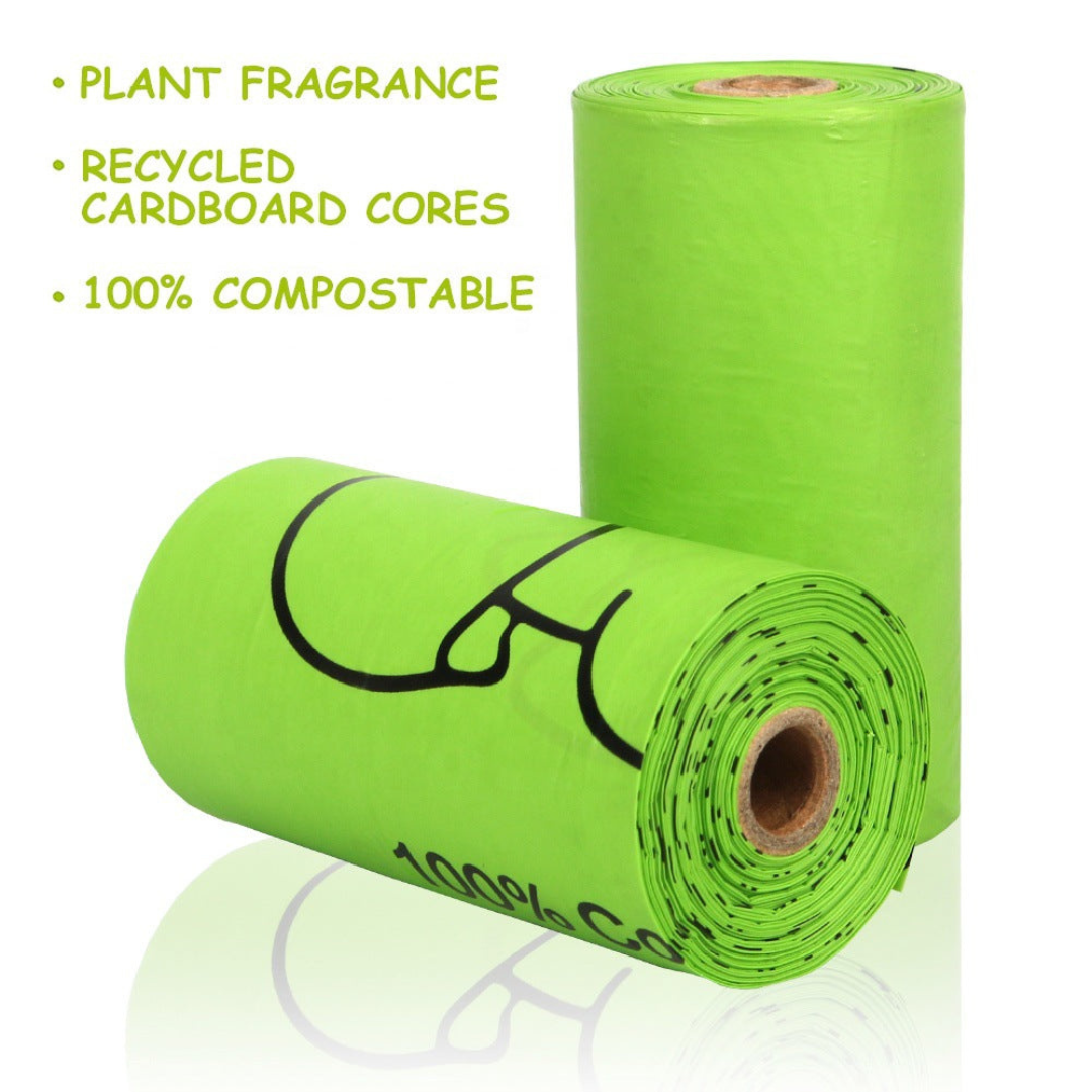 Eco-Friendly 120 Waste Bags with Convenient Dispenser