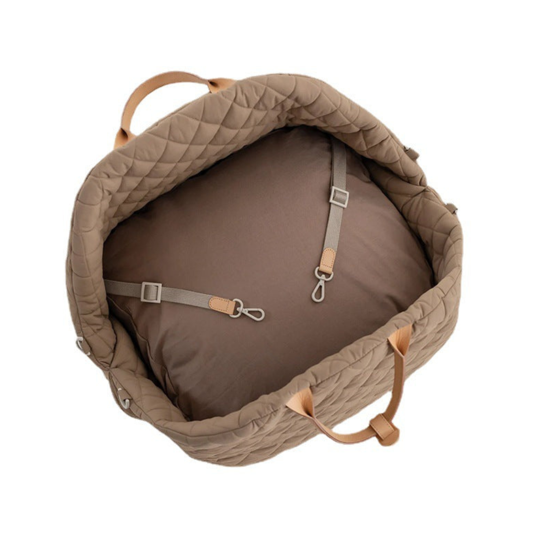 Versatile Pet Travel Carrier and Vehicle Seat Bag