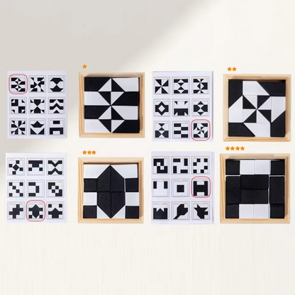 Two-Tone Pocket-Sized Logic Puzzle Game