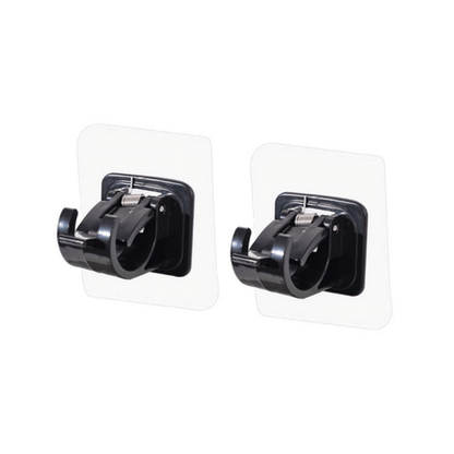 Versatile Wall-Mount Curtain Holder System