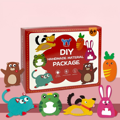 DIY Felt Animal Sewing Kit