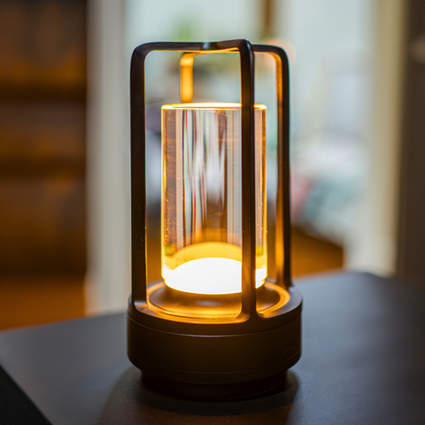 Portable Metal Table Lamp for Stylish Illumination