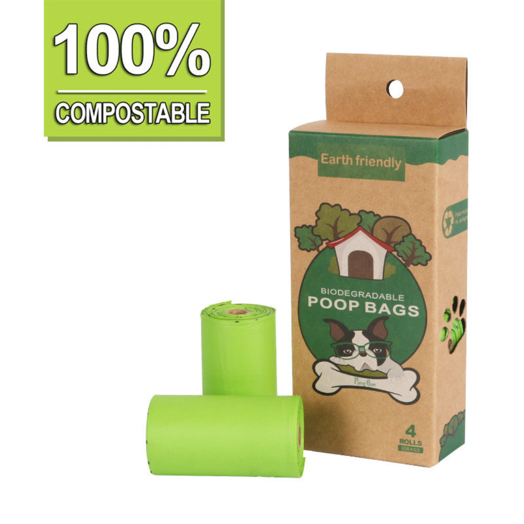 Eco-Friendly 120 Waste Bags with Convenient Dispenser