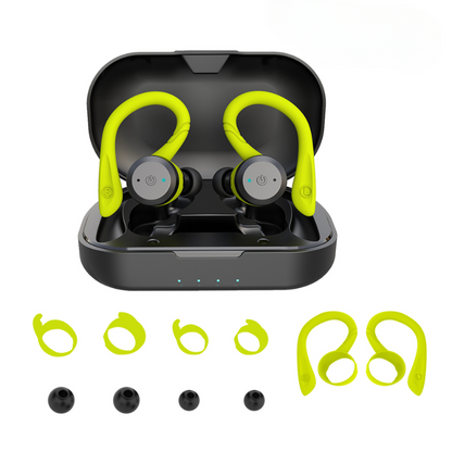 Waterproof Bluetooth Sports Earbuds with 20 Hours of Playtime