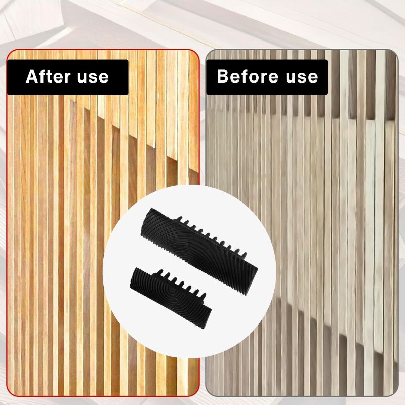 Wood Grain Artistry Roller Duo | Create Stunning Wood Effects