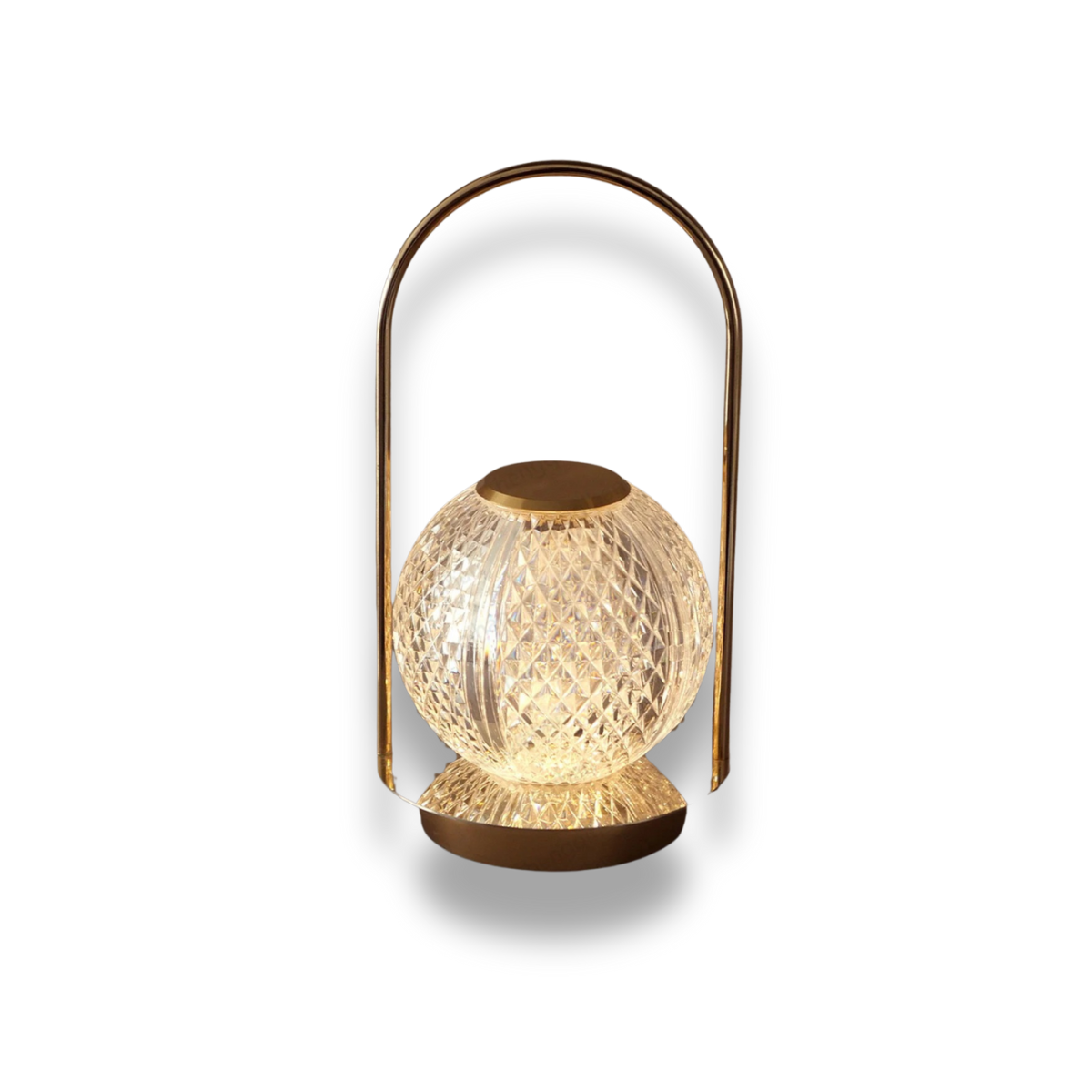 Rechargeable LED Touch Lamp - Wireless Crystal Design