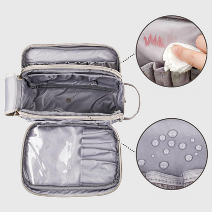 Spacious Beauty Organizer Bag for Effortless Travel