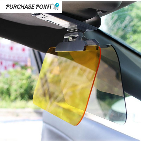 2-in-1 Anti-Glare Sun Visor for Cars
