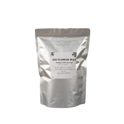 Snowflake Pearl White Sand Wax for Ice Flower DIY Candles