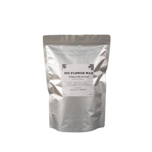 Snowflake Pearl White Sand Wax for Ice Flower DIY Candles