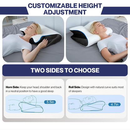 Ergonomic Orthopedic Pillow for Comfortable Sleep