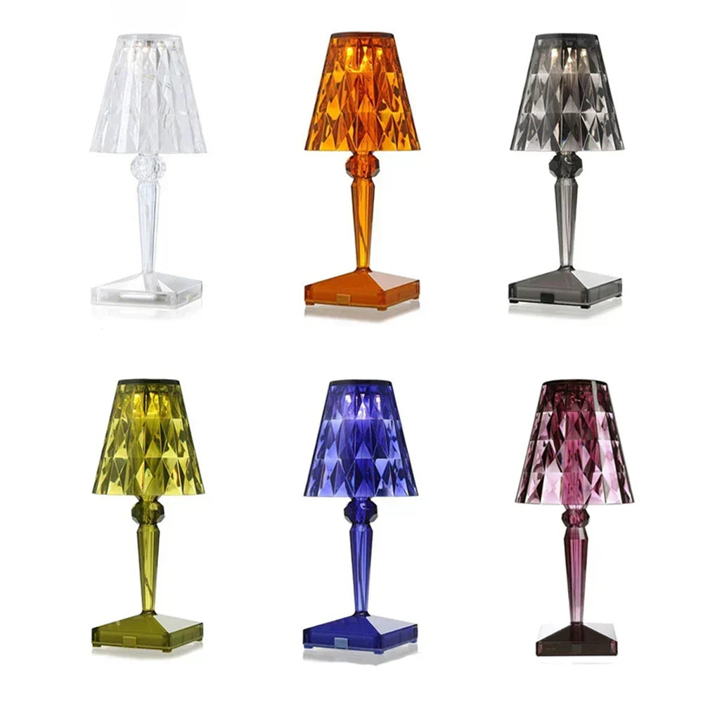 Artistic Acrylic Crystal Light – Dimmable, Energy-Saving for Home or Bedroom