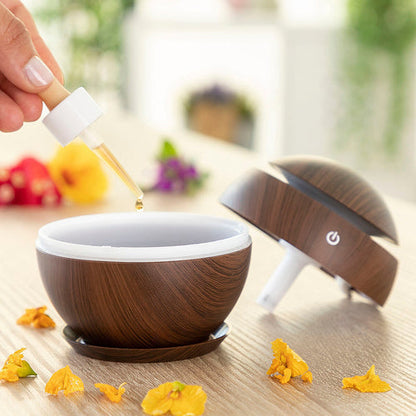 Compact Mist Aromatherapy Diffuser | 130 ml with LED & USB