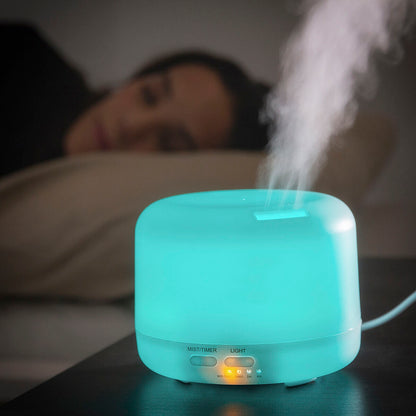 Serenity Mist | 400 ml Humidifier with LED Lighting & 15 Modes