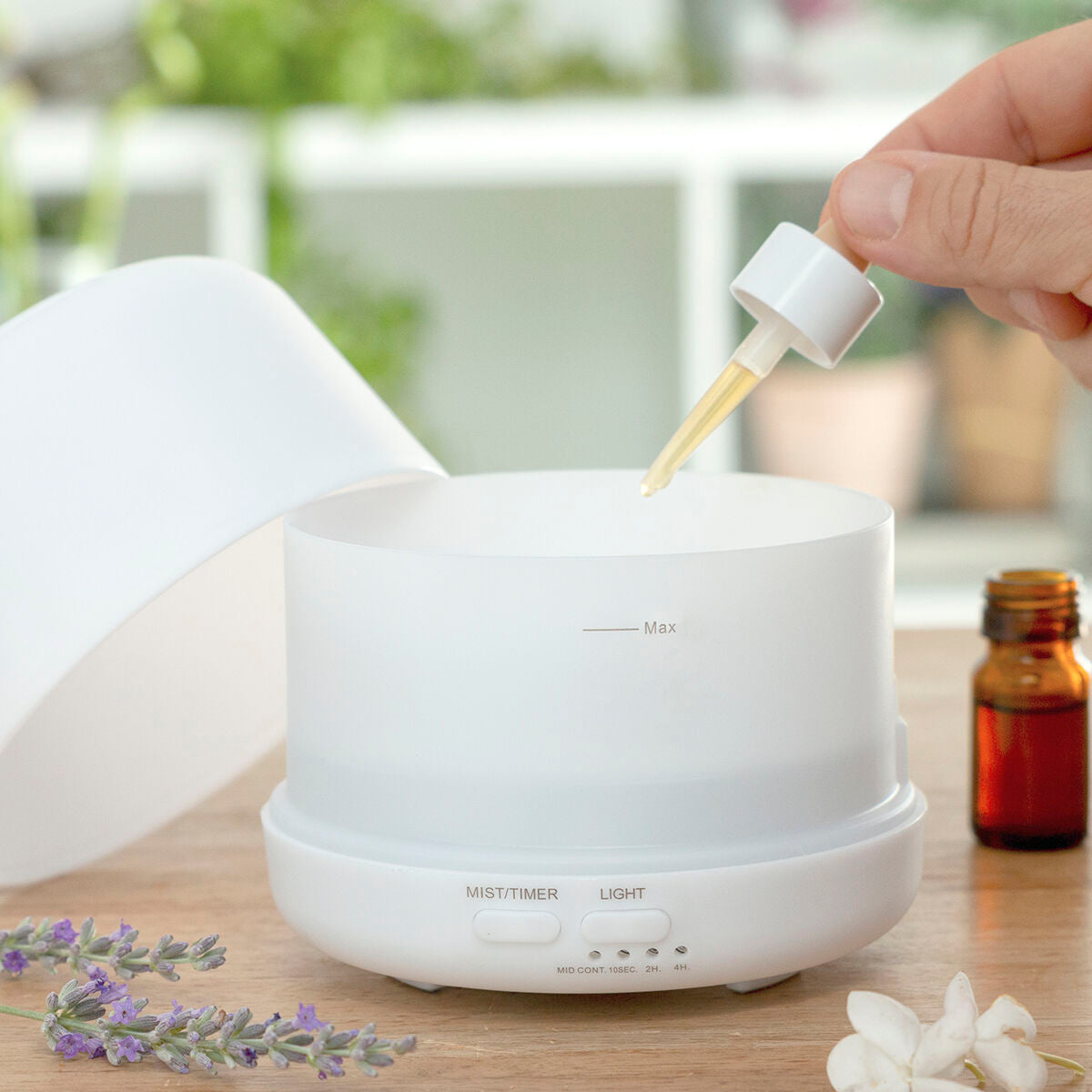 Serenity Mist | 400 ml Humidifier with LED Lighting & 15 Modes
