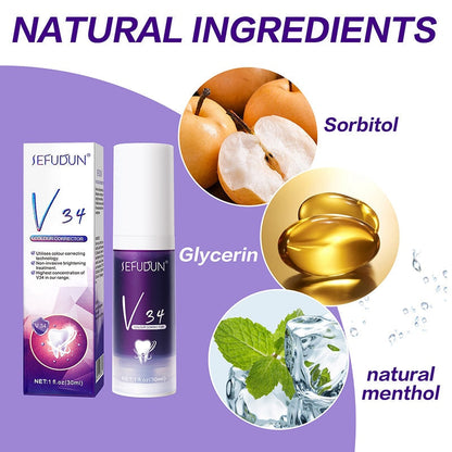 UltraBright Smile Enhancer - Color Correction Toothpaste
