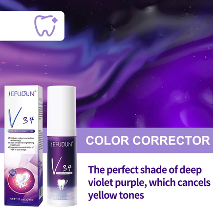 UltraBright Smile Enhancer - Color Correction Toothpaste