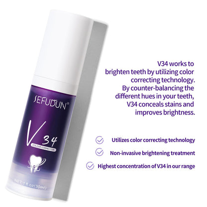 UltraBright Smile Enhancer - Color Correction Toothpaste