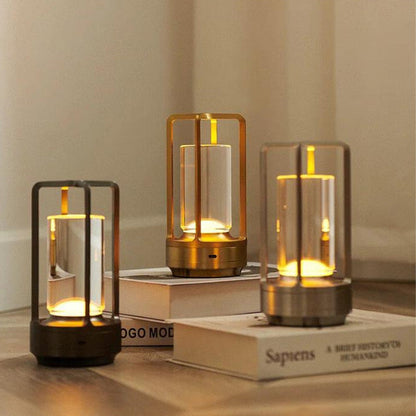 Elegant Rechargeable LED Table Lamp with Touch Control