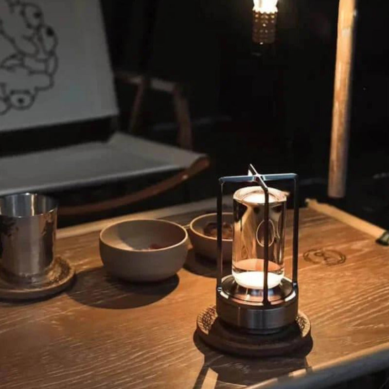 Elegant Rechargeable LED Table Lamp with Touch Control