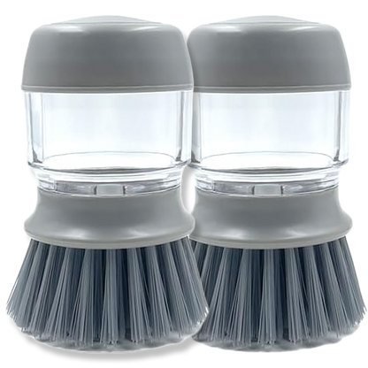 Dishwashing Brush with Soap Dispenser | Effortless Kitchen Cleaning Tool