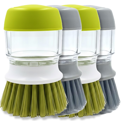 Dishwashing Brush with Soap Dispenser | Effortless Kitchen Cleaning Tool