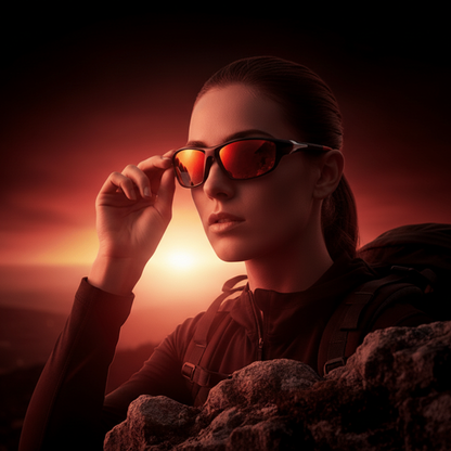 Lightweight Sports Sunglasses for Enhanced Clarity Outdoors