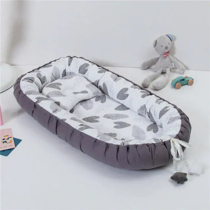 Portable Cotton Baby Nest for Safe and Cozy Relaxation